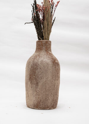 Vase décoratif artisanal style rustique – décoration intérieure élégante