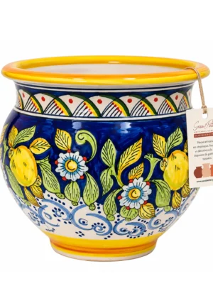 Lina – Pot artisanal tunisien décoré à la main