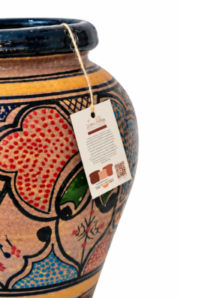 Pot SELMA Artisanal – Pot décoratif en céramique